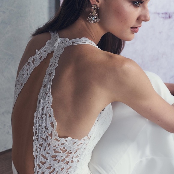 NWT Cruz wedding gown, Willowby by Watters, SZ4 - Picture 5 of 11